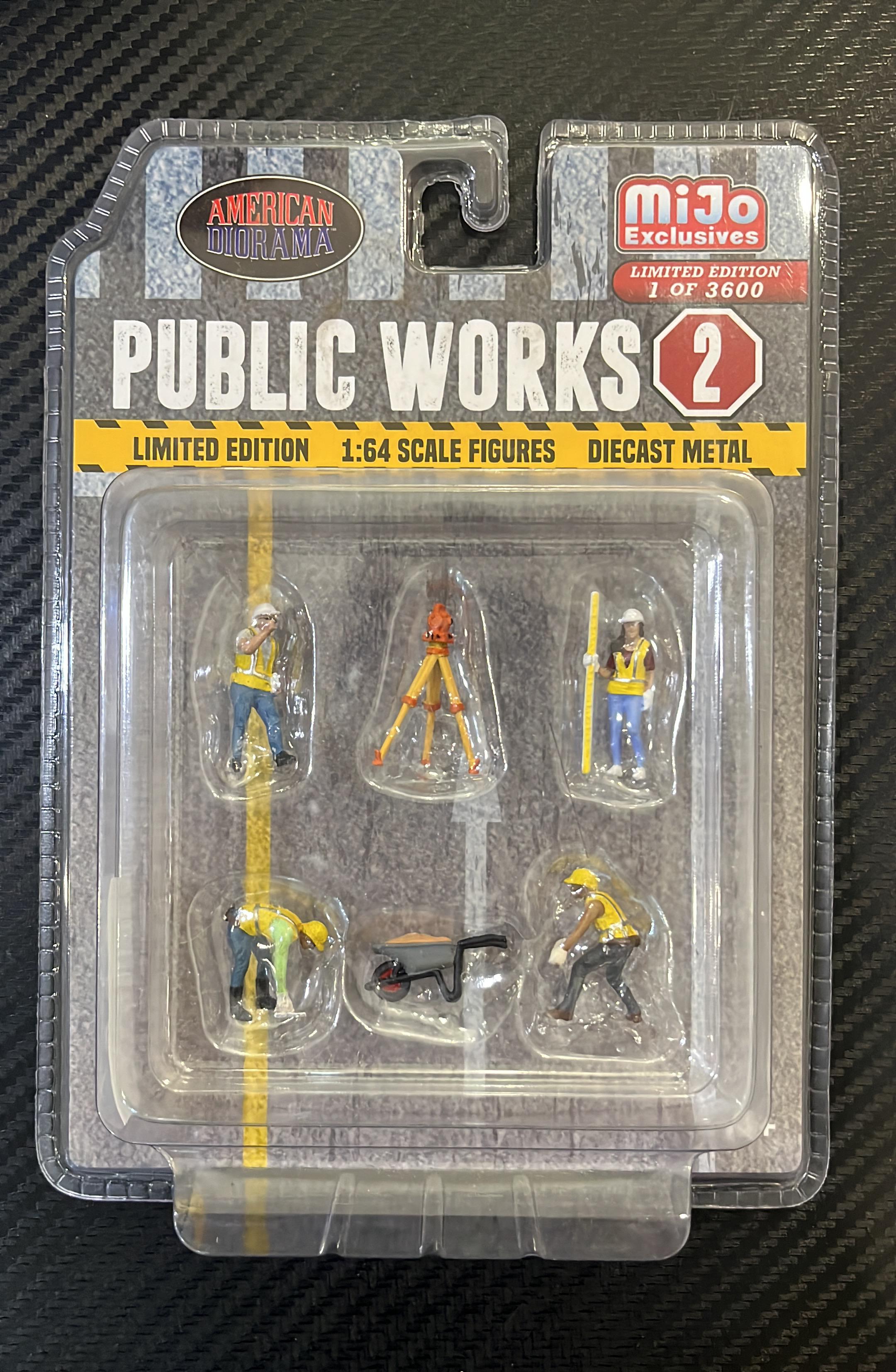 American Diorama - Public Works 2 - Figuaras a escala 1/64