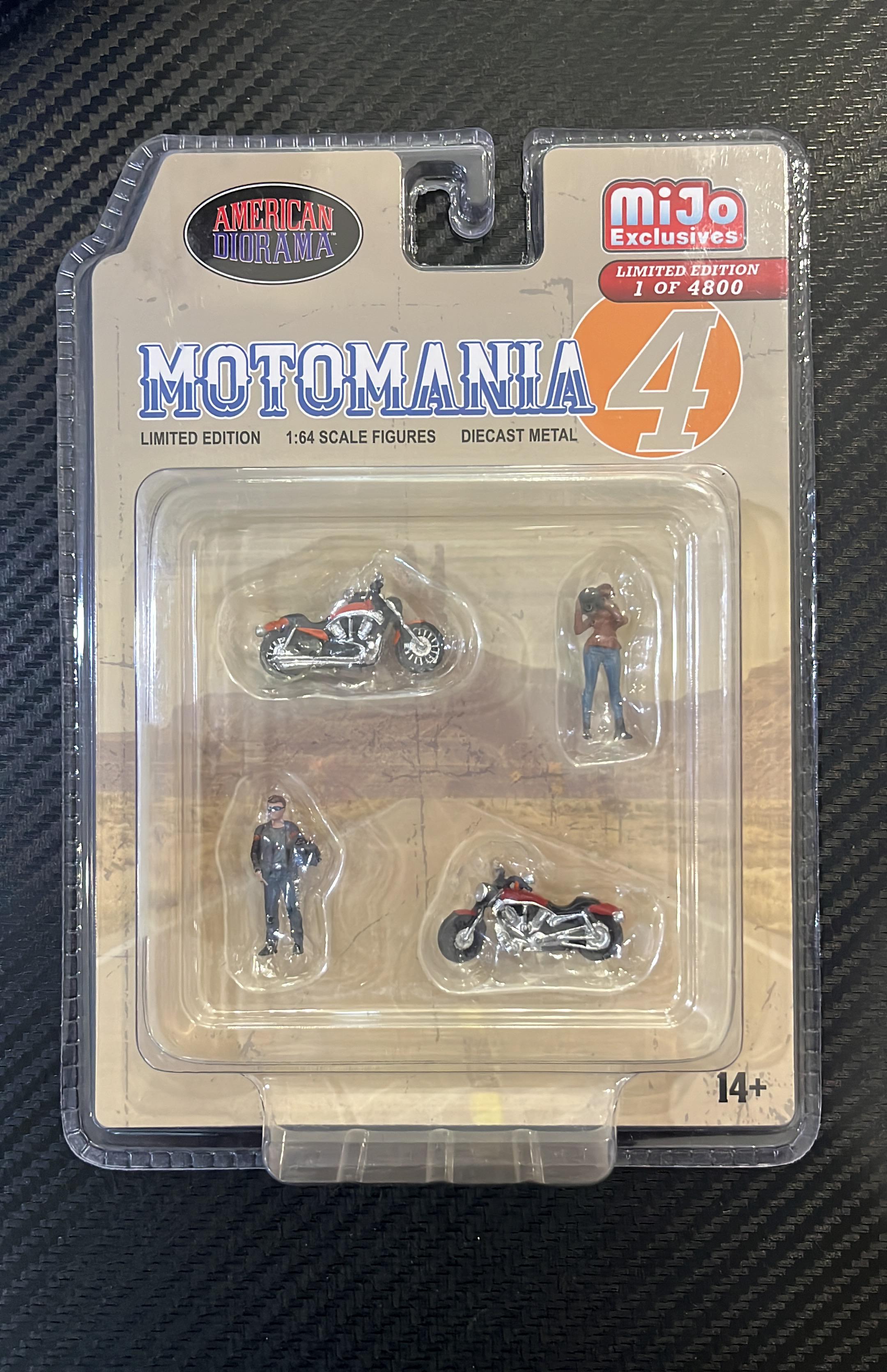 American Diorama - Motomania 4 - Figuaras a escala 1/64