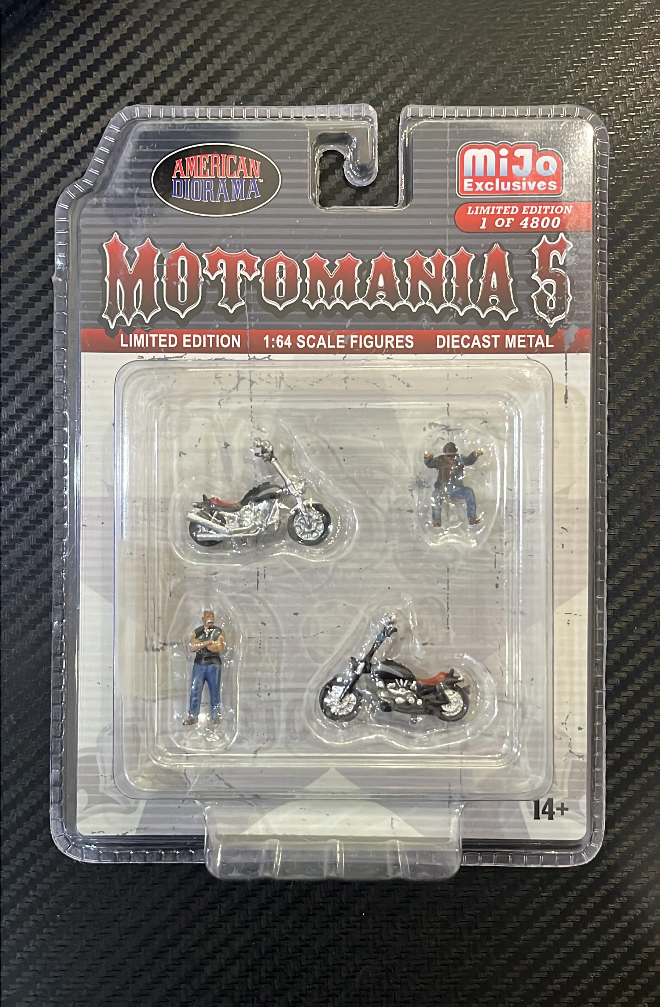 American Diorama - Motomania 5 - Figuaras a escala 1/64