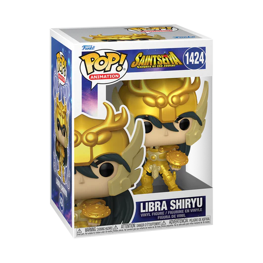 Funko Pop Animation: Los Caballeros Del Zodiaco - Shiryu Armadura Dorada De Libra, #1424