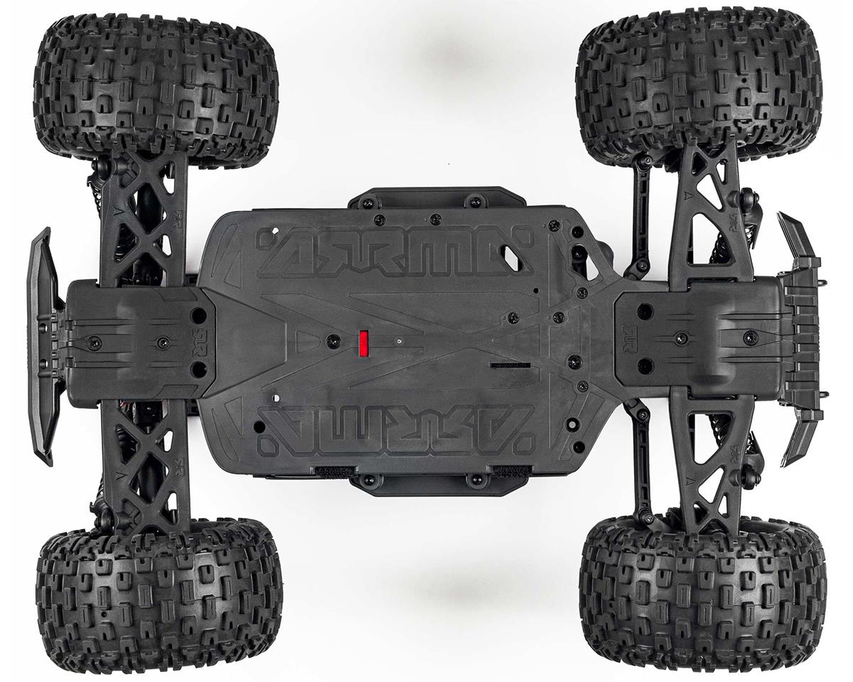 Arrma - 1/10 GRANITE BOOST 2WD RTR Brushed Monster Truck (Battery & Charger Included), Blue / Black