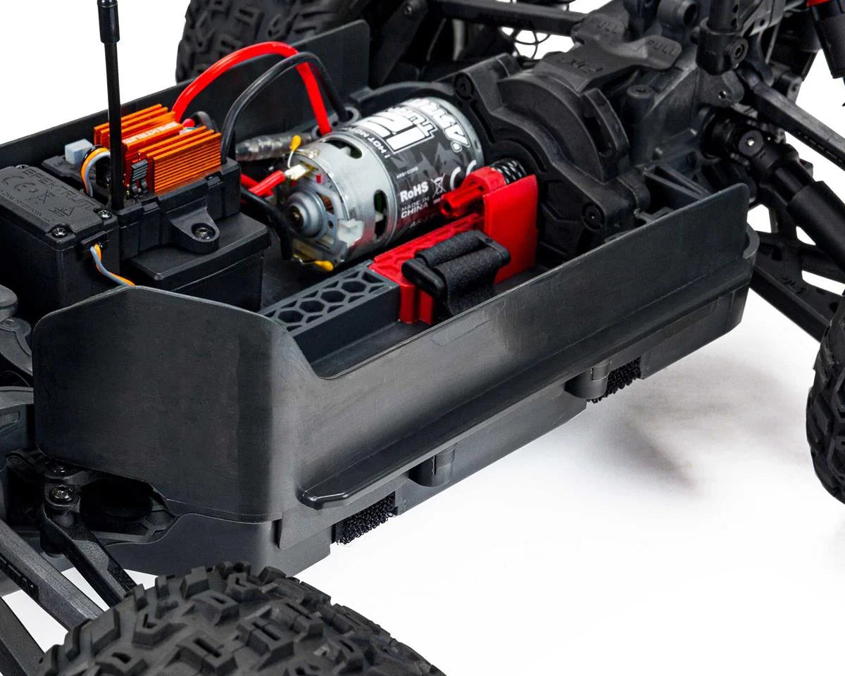 Arrma - 1/10 VORTEKS BOOST 2WD RTR Brushed Stadium Truck (Battery & Charger Included), Red