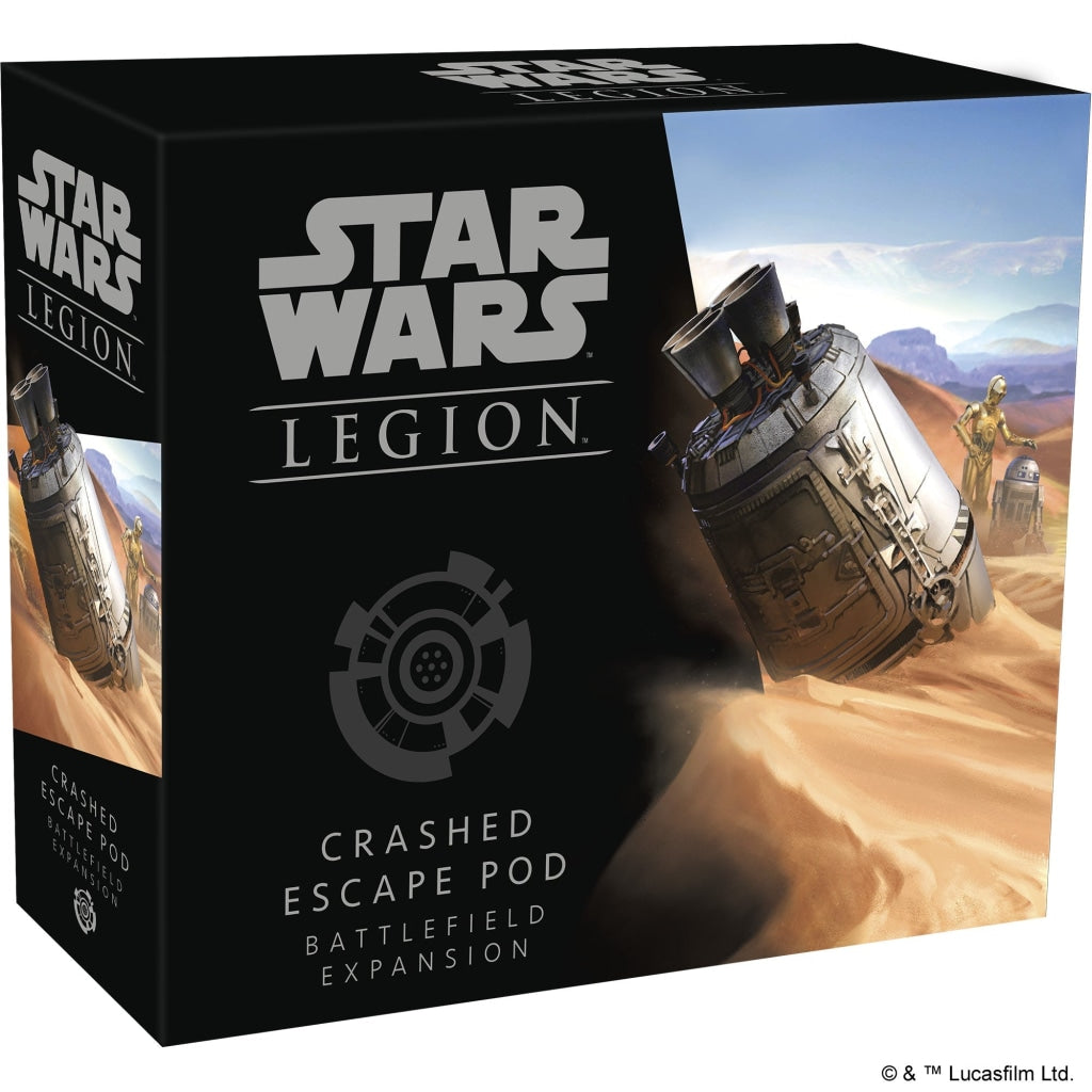 Asmodee - Star Wars: Legion Crashed Escape Pod Battlefield Expansion En Existencia