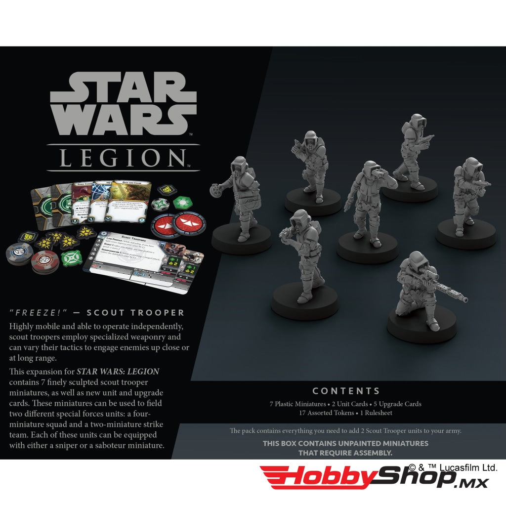 Asmodee - Star Wars: Legion Scout Troopers En Existencia