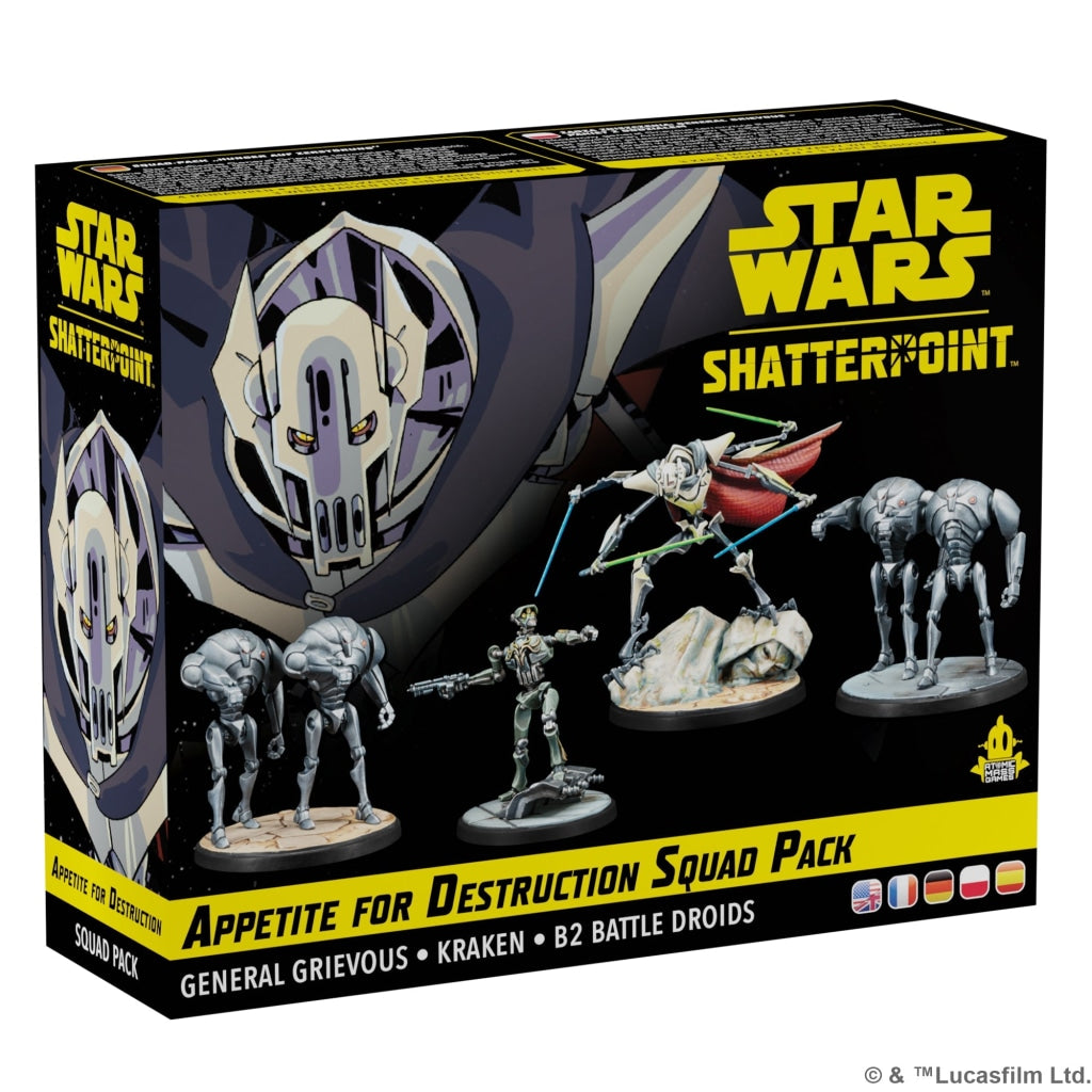 Asmodee - Star Wars: Shatterpoint Appetite For Destruction Squad Pack En Existencia