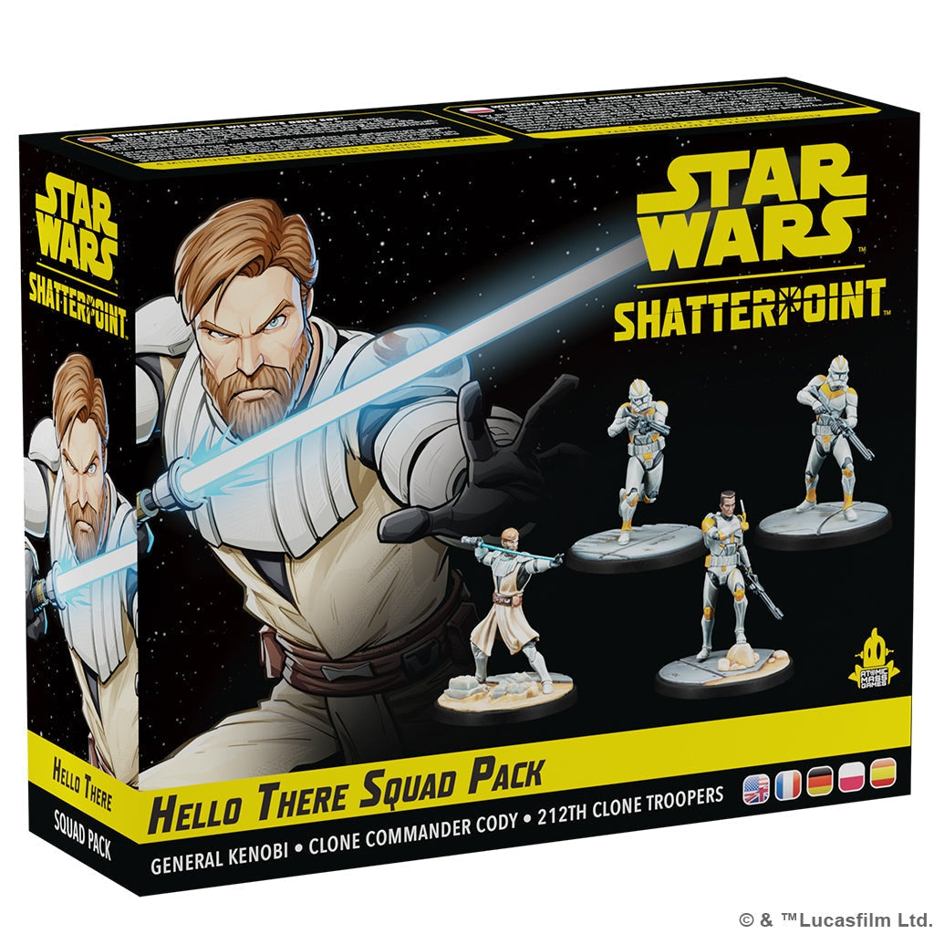 Asmodee - Star Wars Shatterpoint Hellow There Squad Pack (Inglés) En Existencia