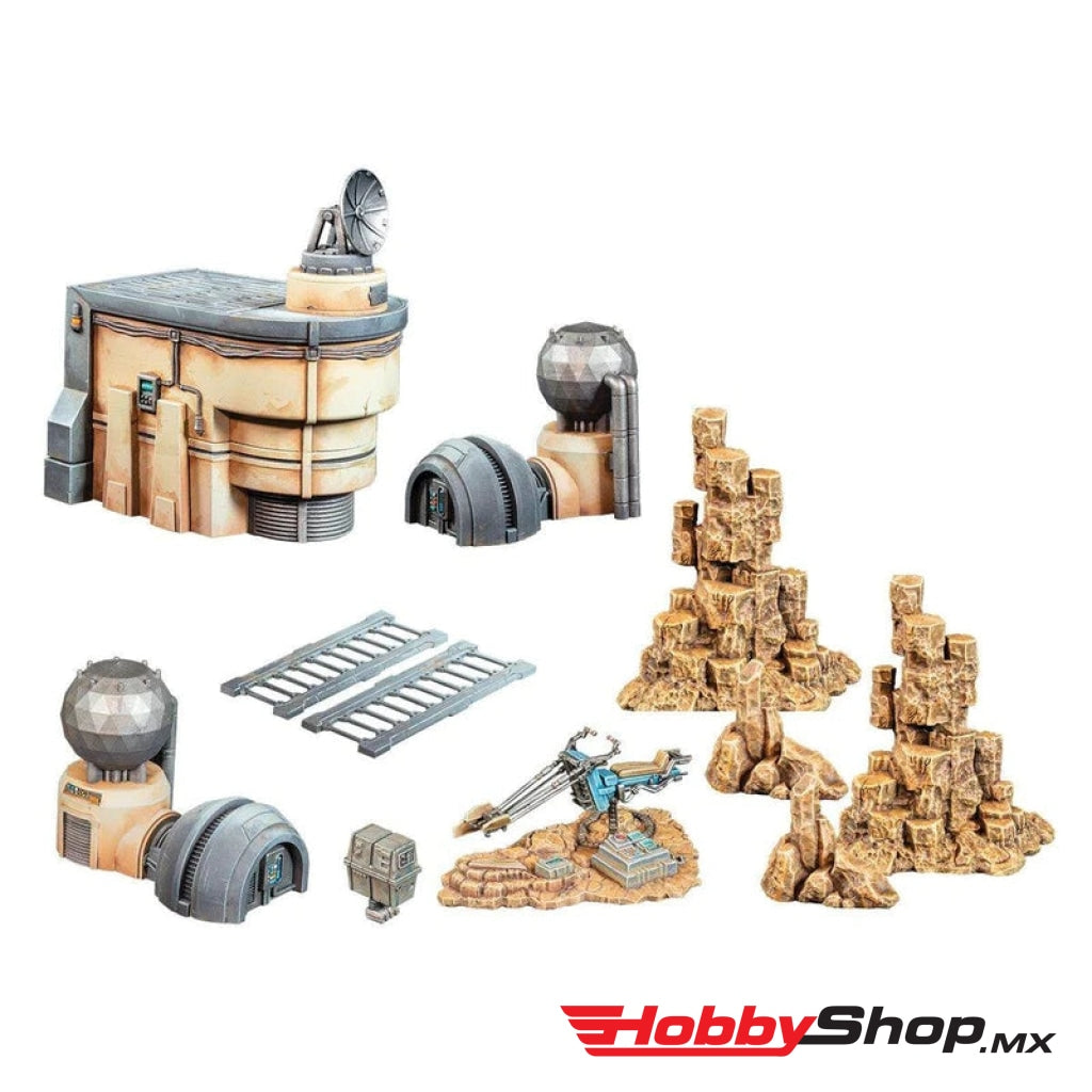 Asmodee - Star Wars Shatterpoint Take Cover Terrain Pack (Inglés) En Existencia