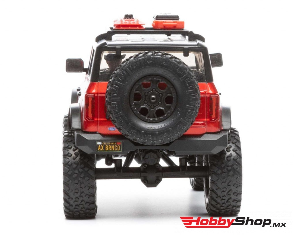 Axial - 1/24 Scx24 2021 Ford Bronco 4Wd Truck Brushed Rtr Red En Existencia