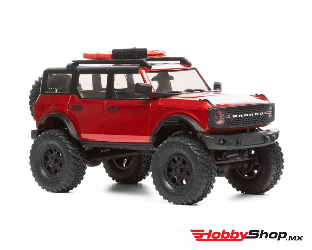 Axial - 1/24 Scx24 2021 Ford Bronco 4Wd Truck Brushed Rtr Red En Existencia