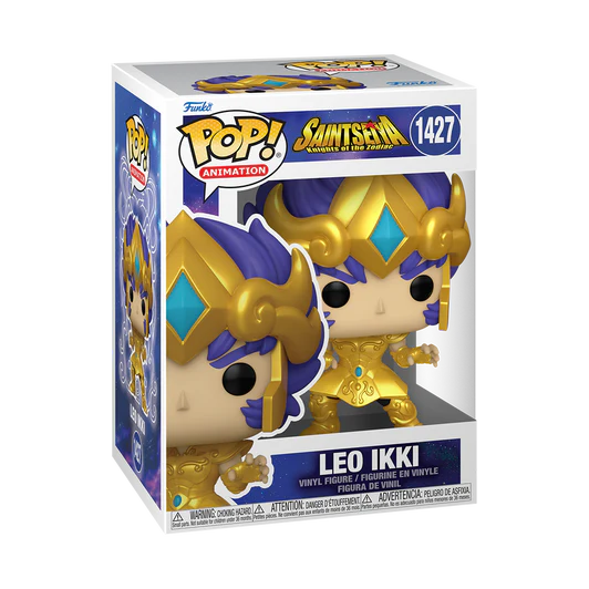 Funko Pop Animation: Los Caballeros Del Zodiaco - Ikki Armadura Dorada De Leo, #1427