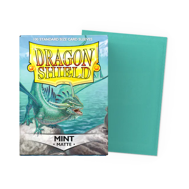 Arcane Tinmen - Dragon Shield - Mint - Matte Sleeves - Standard Size