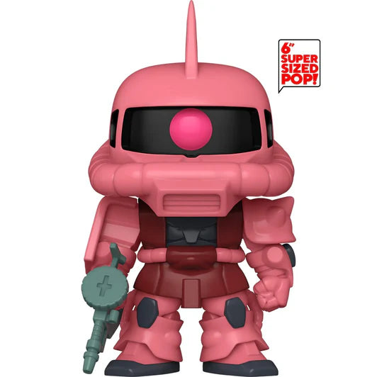 Funko Pop Super: Mobile Suit Gundam - MS 06S Chars Zaku II 6 Pulgadas, #1717