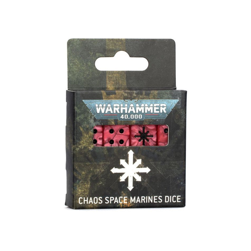 Games Workshop - Warhammer 40,000: Chaos Space Marines Dice Set