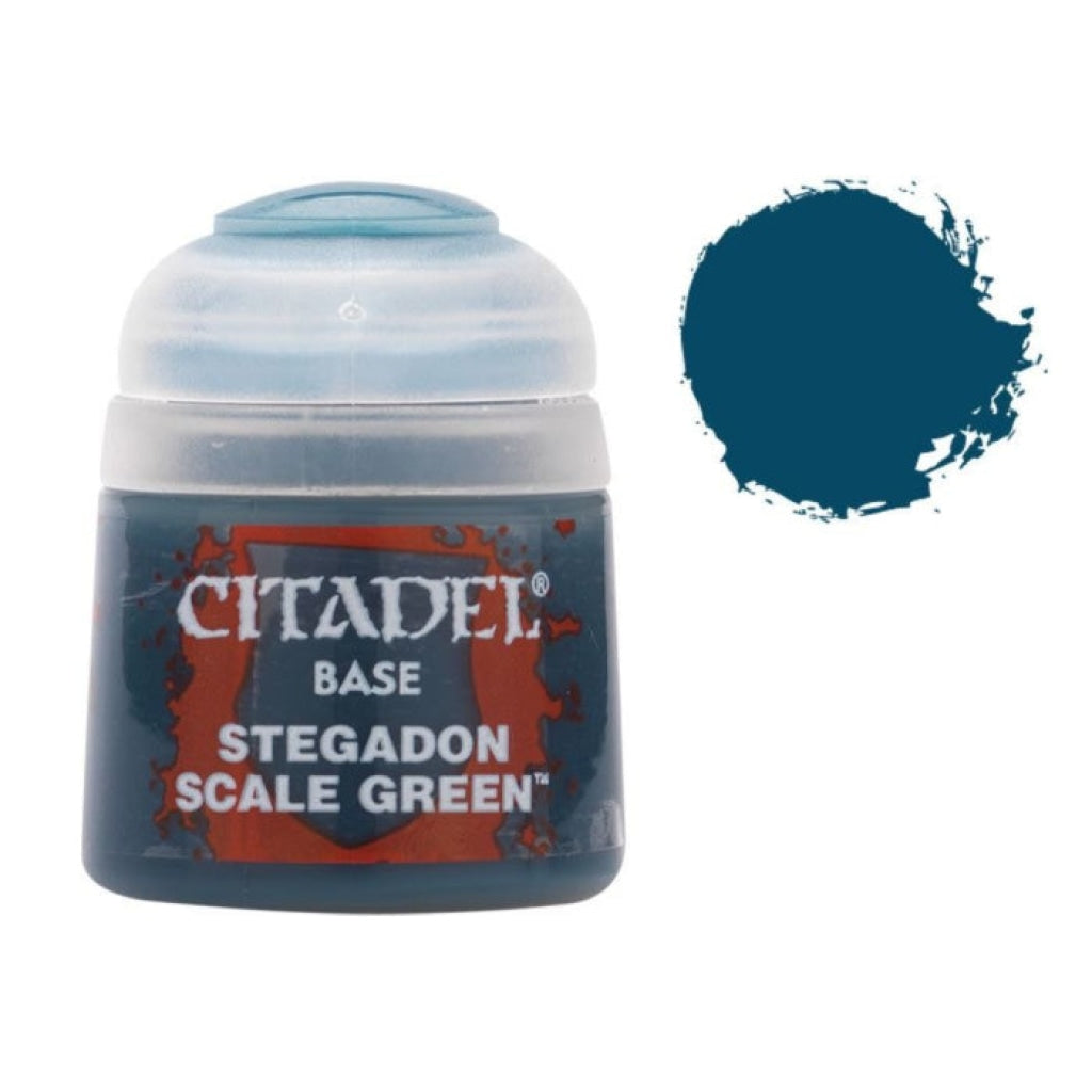 Games Workshop - Base: Stegadon Scale Green (12Ml) En Existencia