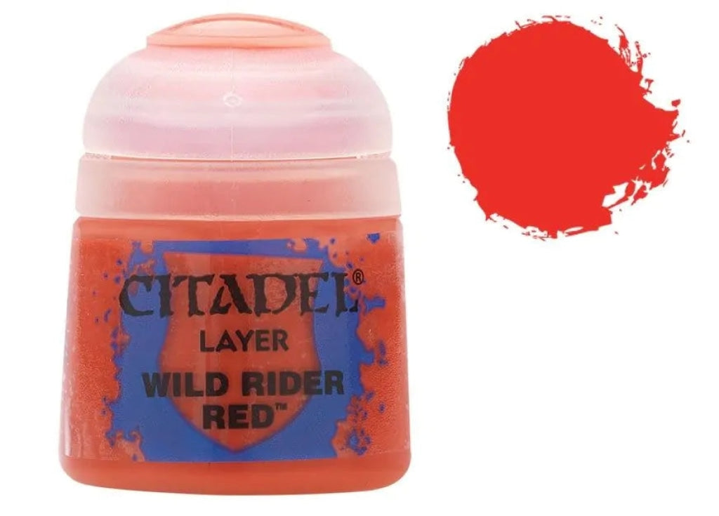 Games Workshop - Layer: Wild Rider Red (12Ml) En Existencia