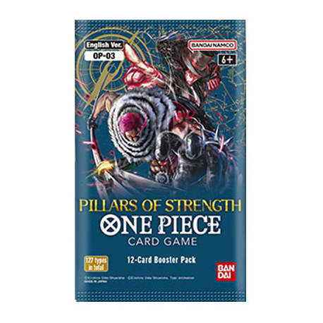 Bandai - One Piece Card Game: OP-03 Pillars of Strength (12 cartas por sobre)