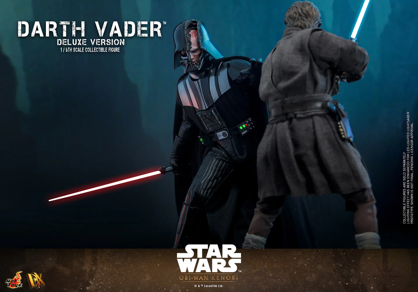 Hot Toys - 1/6 DX Series: Star Wars Obi Wan Kenobi - Darth Vader Deluxe