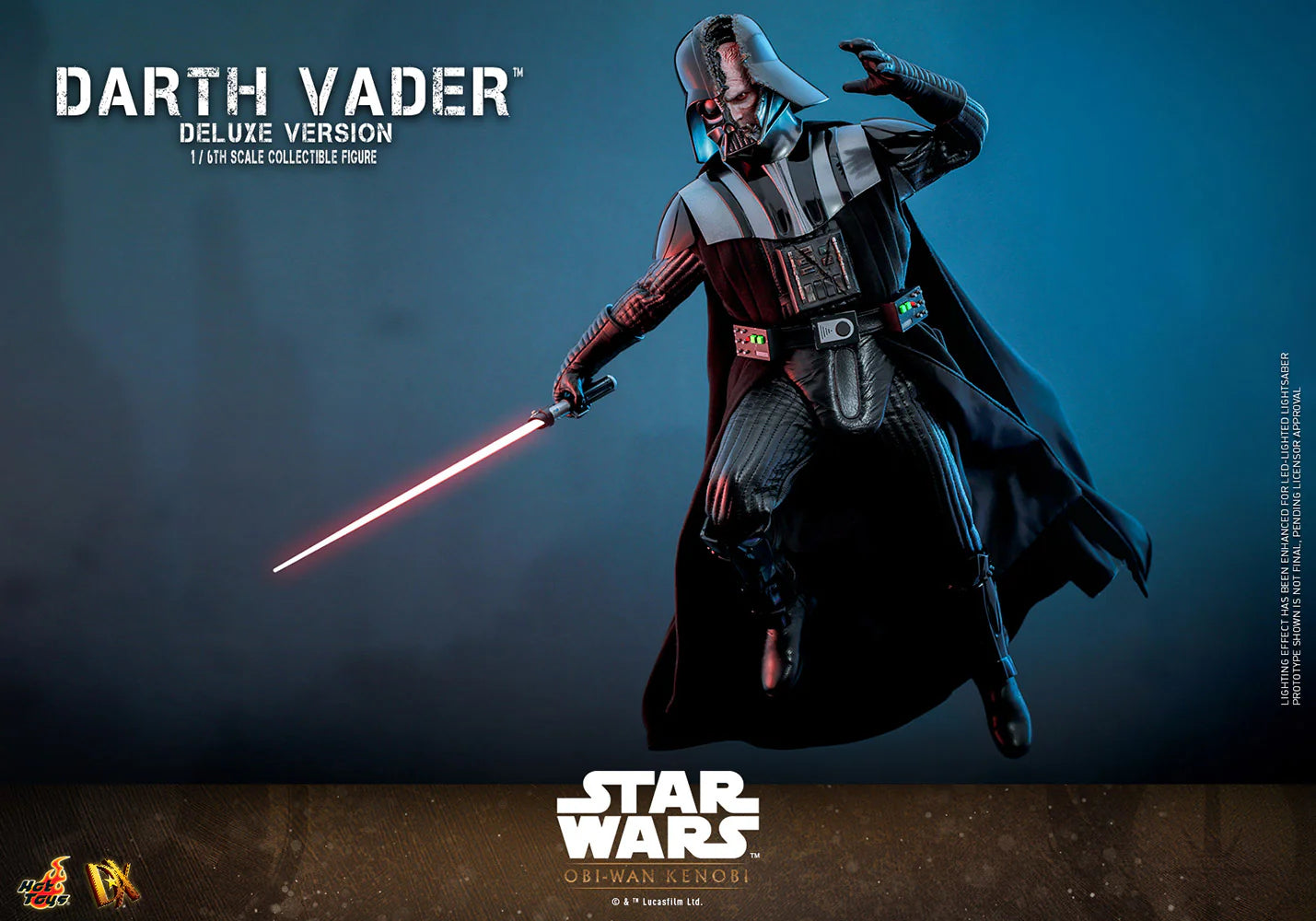 Hot Toys - 1/6 DX Series: Star Wars Obi Wan Kenobi - Darth Vader Deluxe