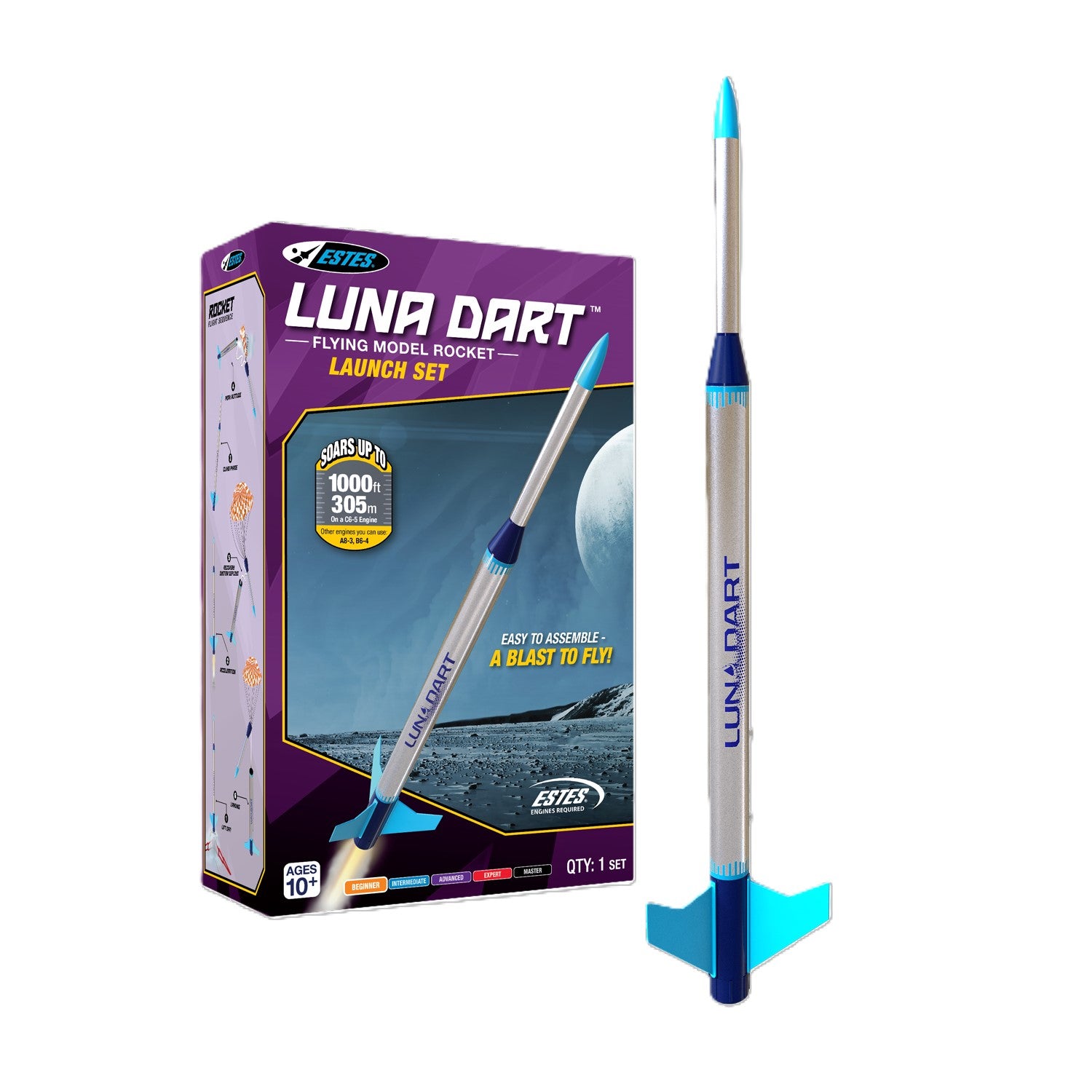 Estes - Luna Dart Launch Set