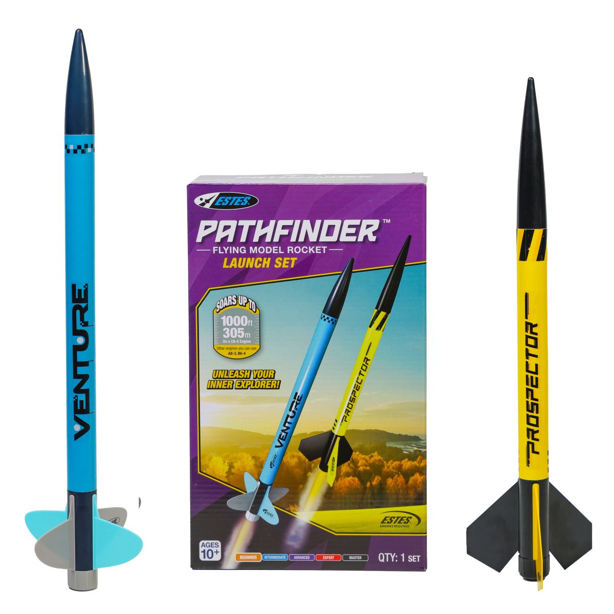 Estes - Pathfinder Pack Launch Set (Includes 2 Rockets)