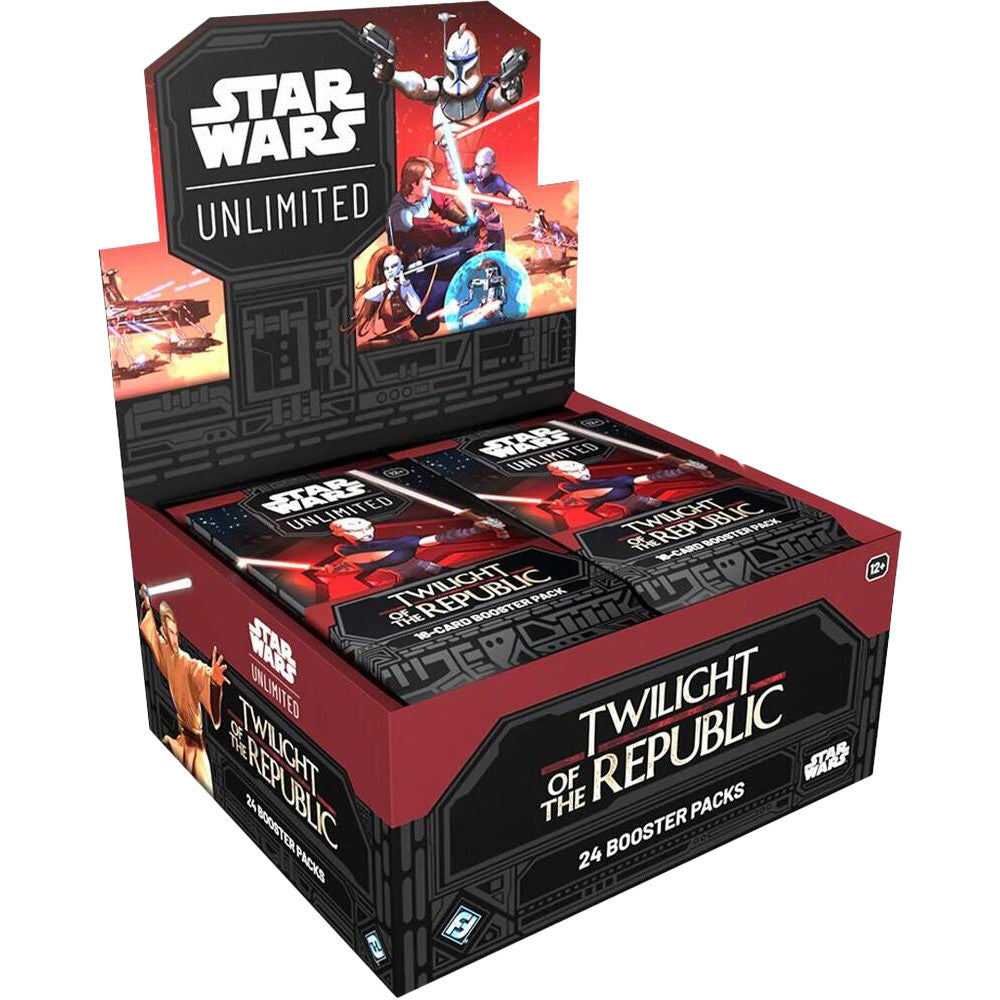 Star Wars Unlimited - SWU: Twilight of the Republic: Booster Display Box (Ingles)