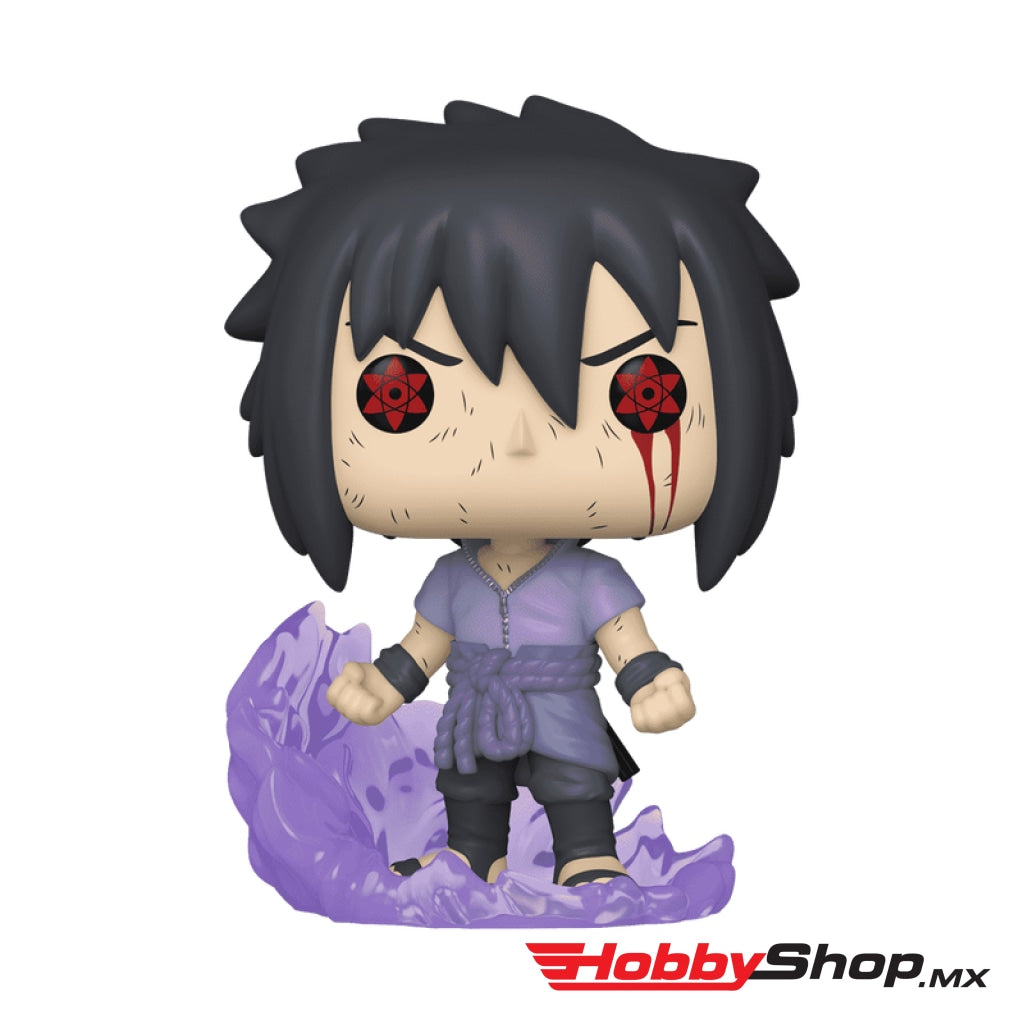 Funko Pop Animation: Naruto Shippuden - Sasuke Uchiha Con Amaterasu Glow Exclusivo Funko Shop #1436