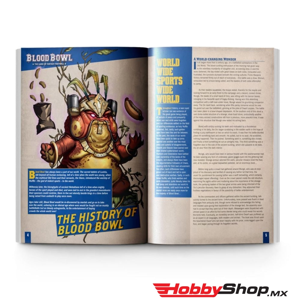 Games Workshop - Blood Bowl: Las Reglas Oficiales (Español) En Existencia