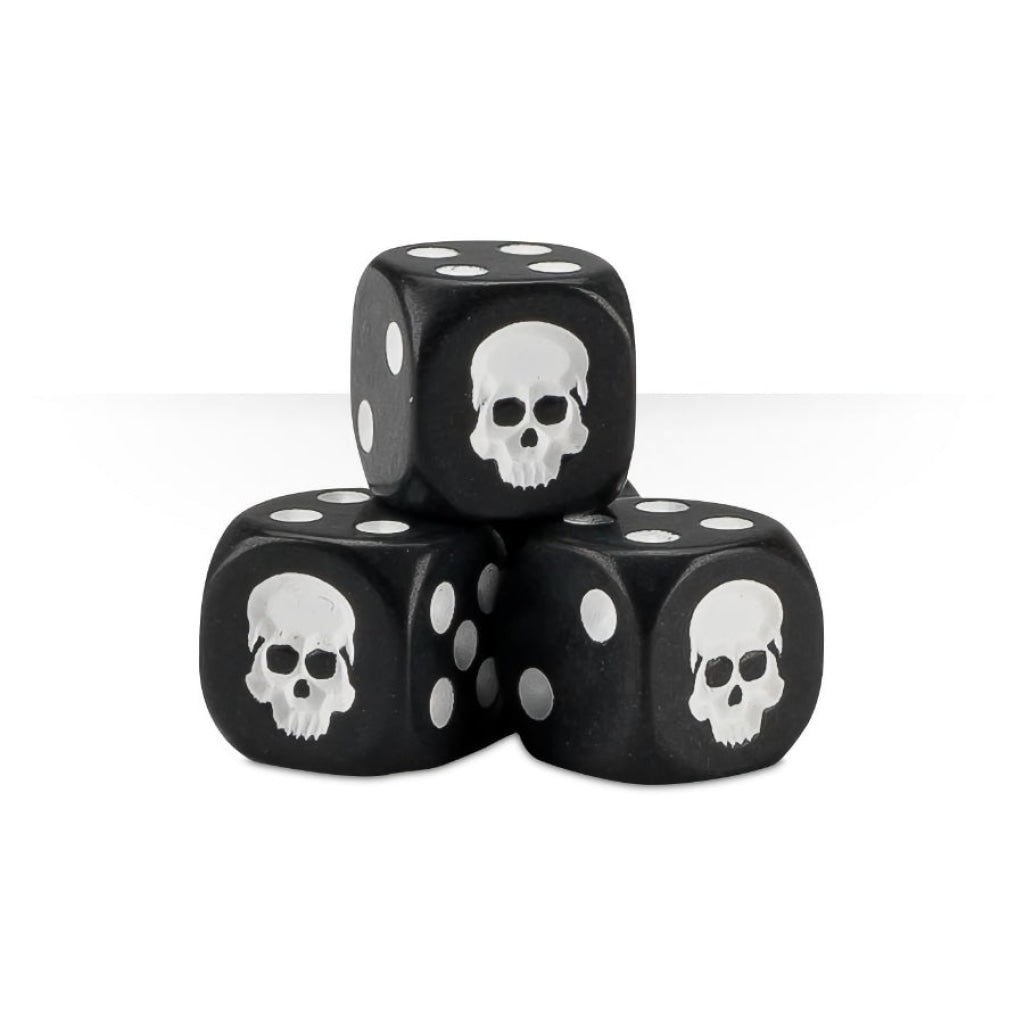 Games Workshop - Citadel 12Mm Dice Set 20 Black En Existencia