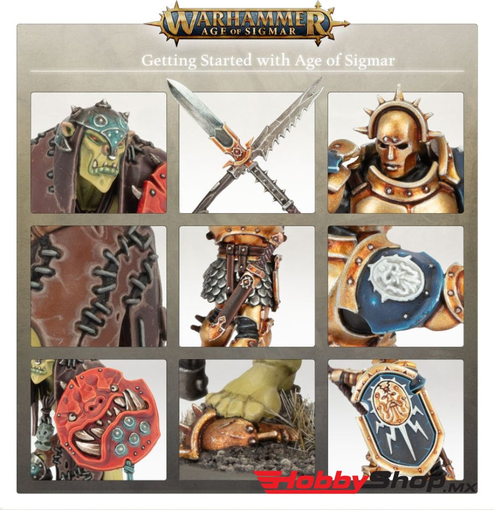 Games Workshop - Getting Started With Warhammer Age Of Sigmar (Inglés) En Existencia