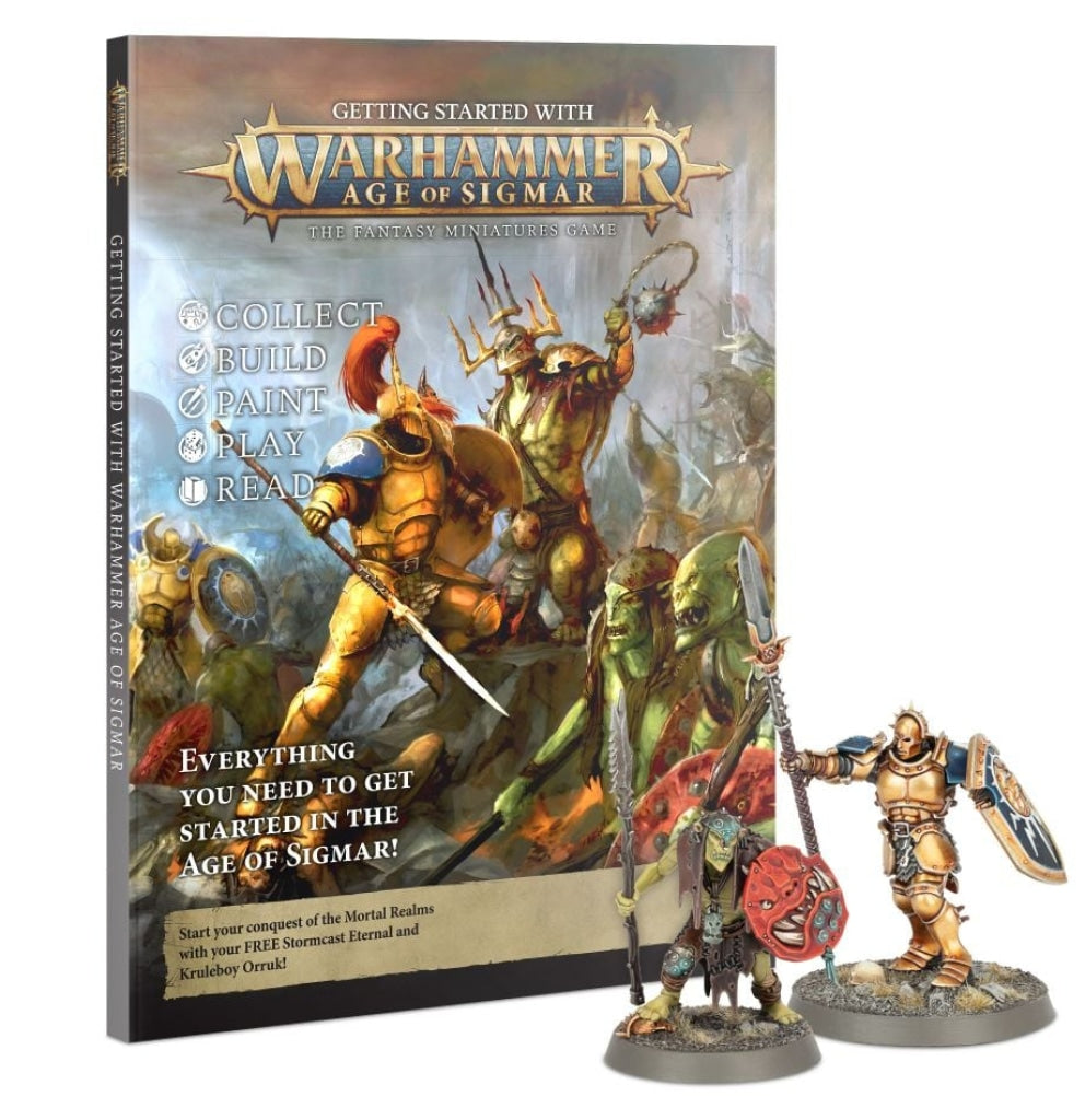 Games Workshop - Getting Started With Warhammer Age Of Sigmar (Inglés) En Existencia