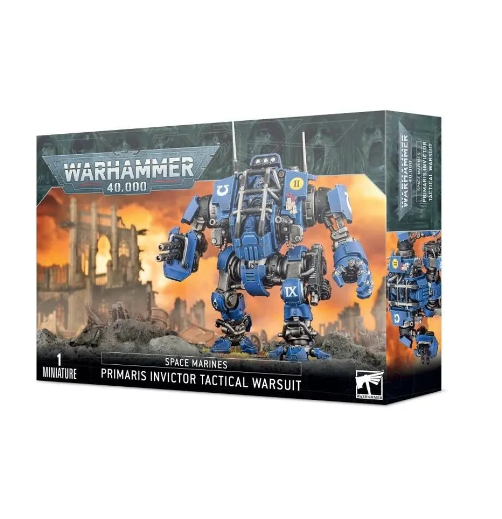 Games Workshop - Space Marines: Primaris Invictor Tactical Warsuit En Existencia