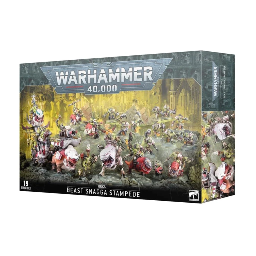 Games Workshop - Warhammer 40 000: Orks Beast Snagga Stampede En Existencia