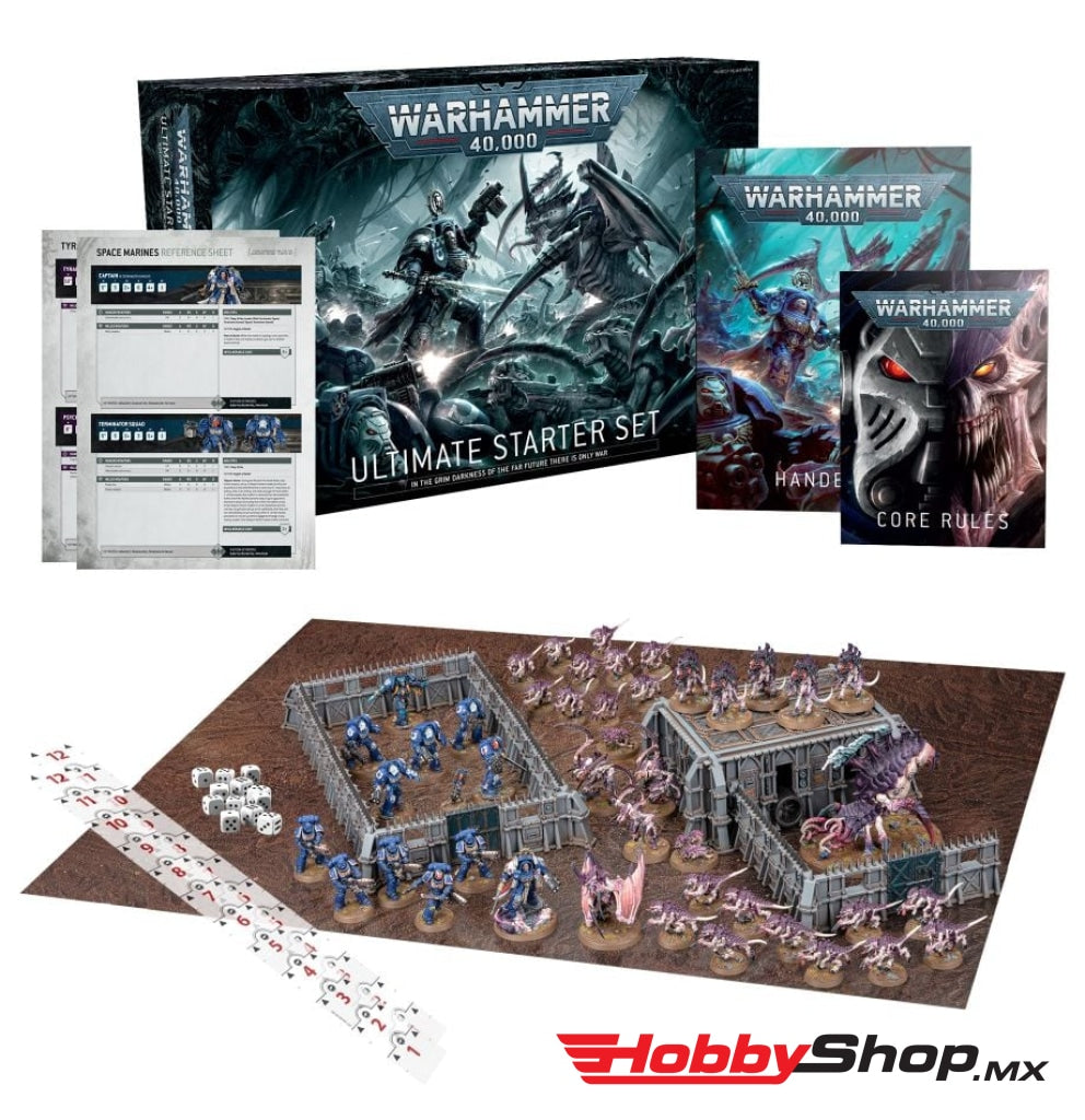 Games Workshop - Warhammer 40 000: Ultimate Starter Set (Inglés) En Existencia