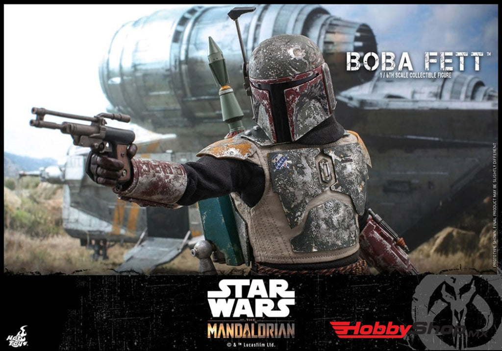 Hot Toys - 1/6 Television Masterpiece Scale Fully Poseable Figure: The Mandalorian Boba Fett En