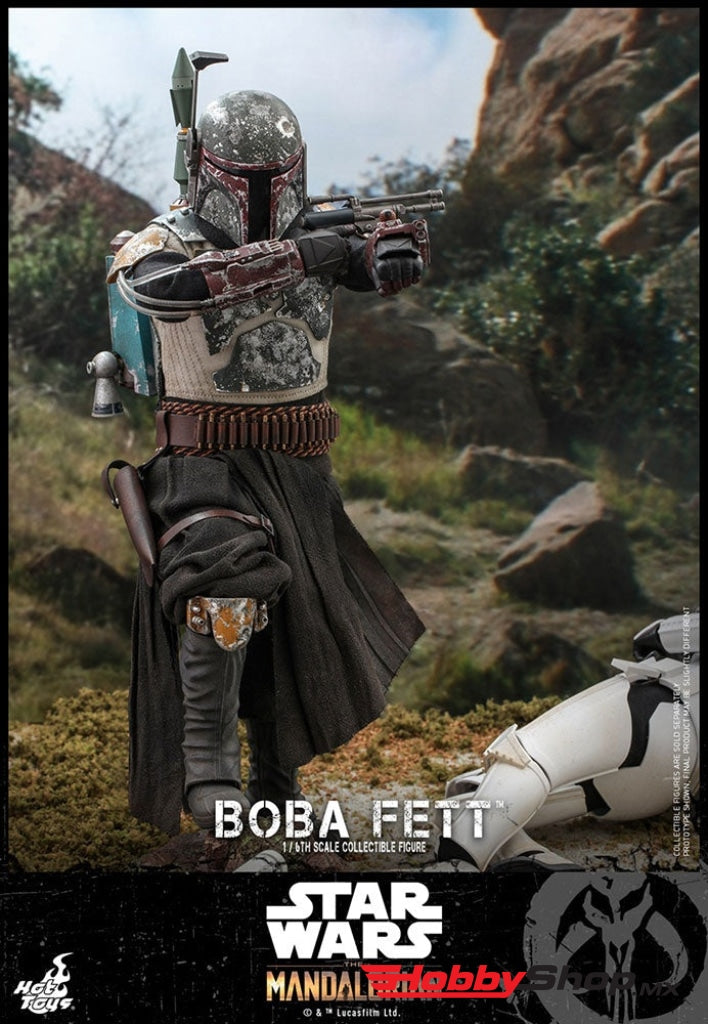 Hot Toys - 1/6 Television Masterpiece Scale Fully Poseable Figure: The Mandalorian Boba Fett En