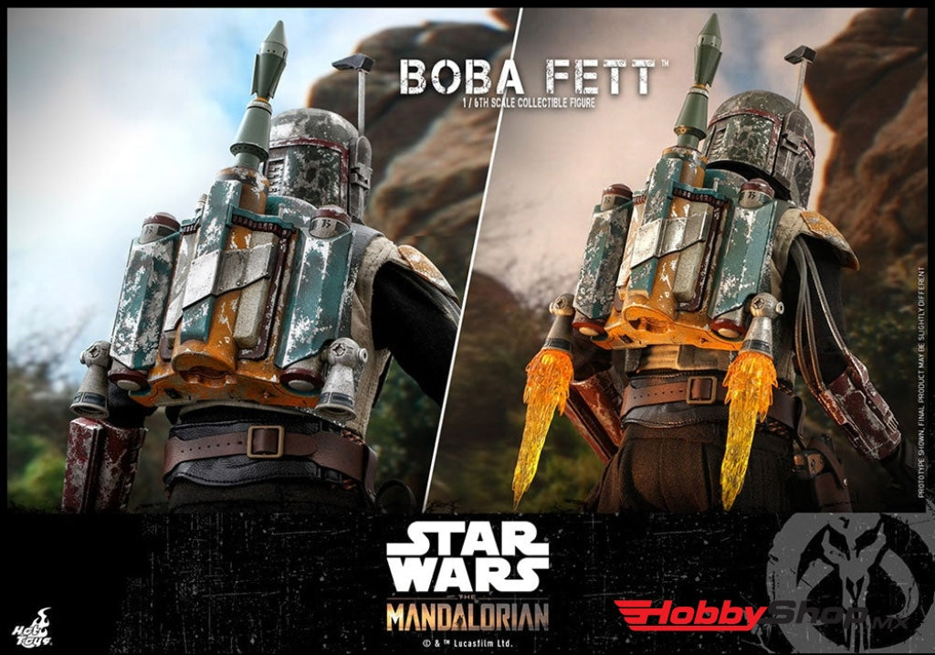 Hot Toys - 1/6 Television Masterpiece Scale Fully Poseable Figure: The Mandalorian Boba Fett En