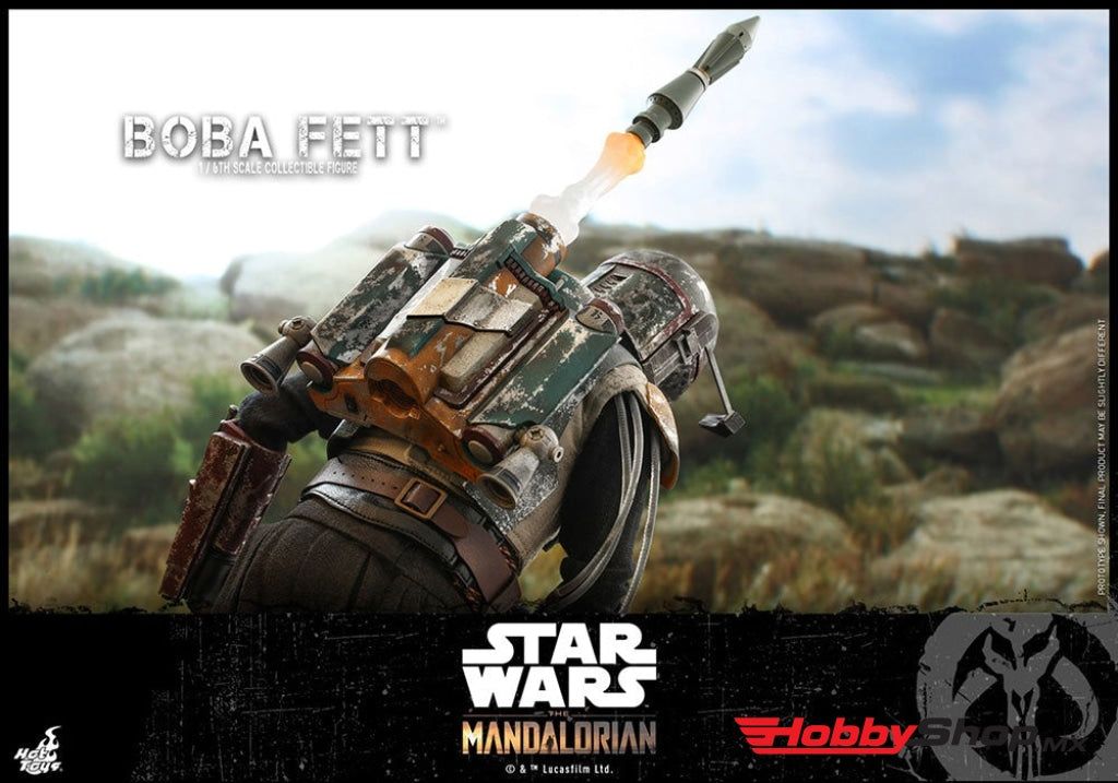 Hot Toys - 1/6 Television Masterpiece Scale Fully Poseable Figure: The Mandalorian Boba Fett En