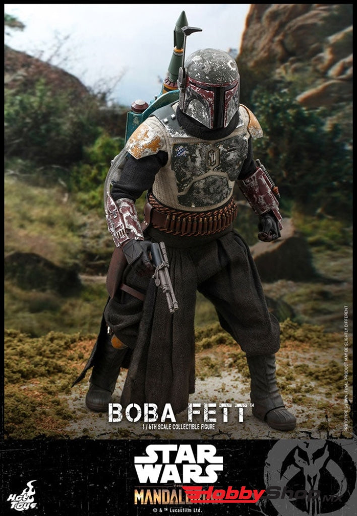 Hot Toys - 1/6 Television Masterpiece Scale Fully Poseable Figure: The Mandalorian Boba Fett En