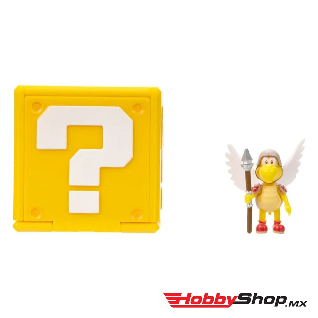 Jakks Pacific - Super Mario Bros Movie: Mini Figura Koopa Paratroopa En Existencia