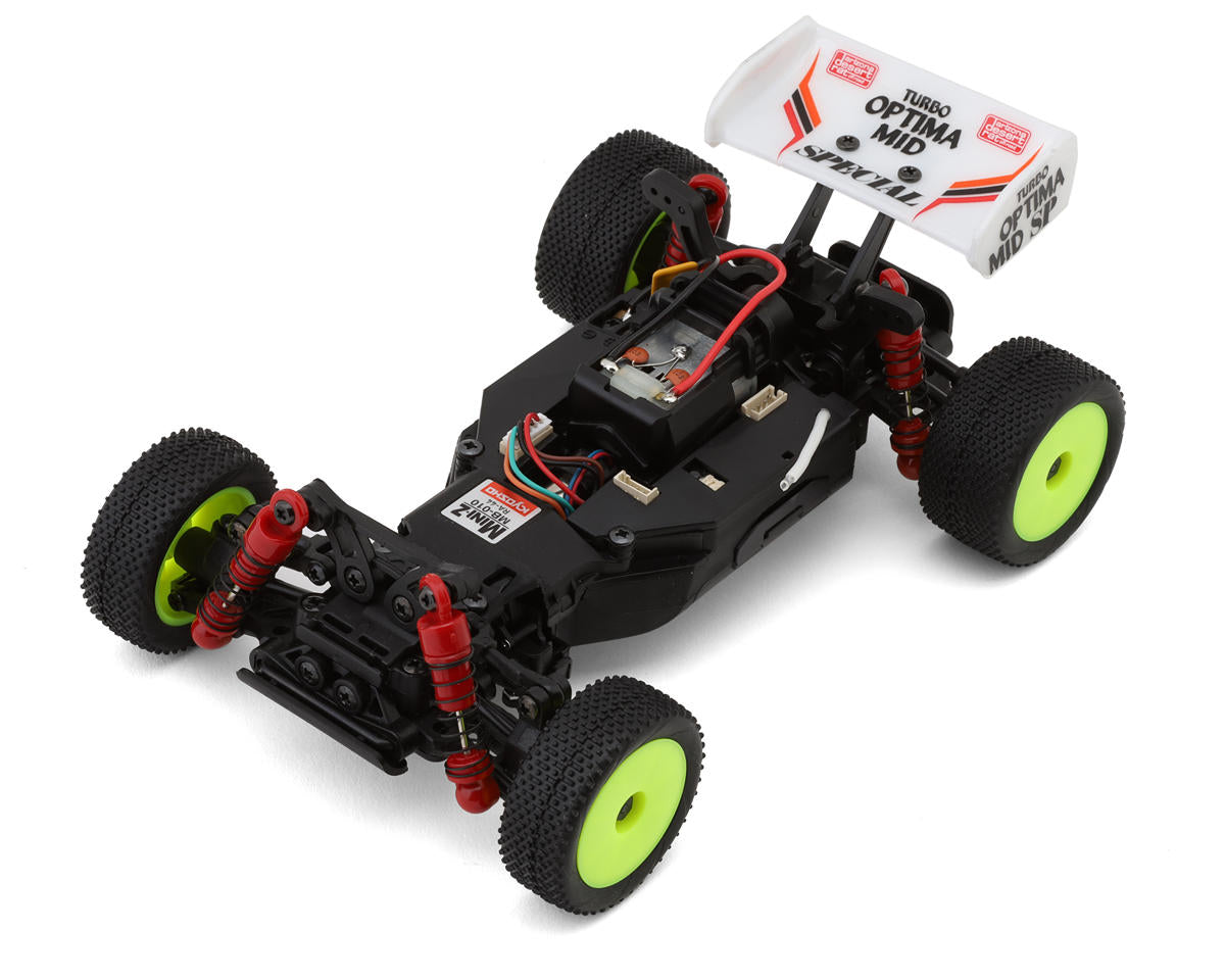 Kyosho - MB-010VE Mini-Z Buggy Turbo Optima Readyset (White) w/2.4GHz Radio