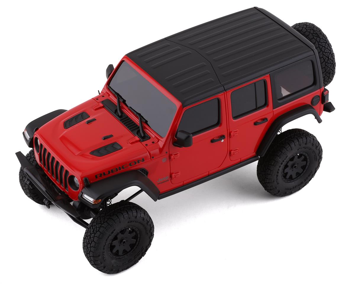 Kyosho - MINI-Z 4X4 Series Ready Set JeepⓇ WRANGLER UNLIMITED Rubicon Firecracker Red