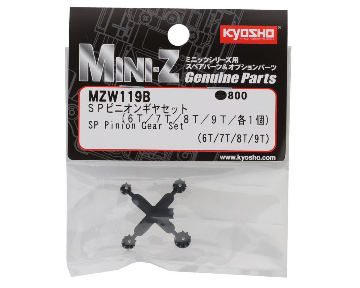 Kyosho - SP Pinion Gear Set (6T / 7T / 8T / 9T)