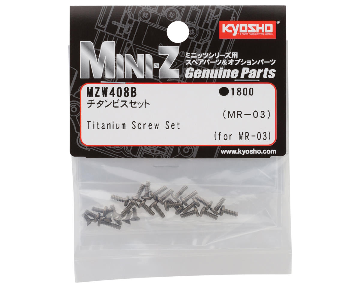 Kyosho - Titanium Screw Set (for MR-03)