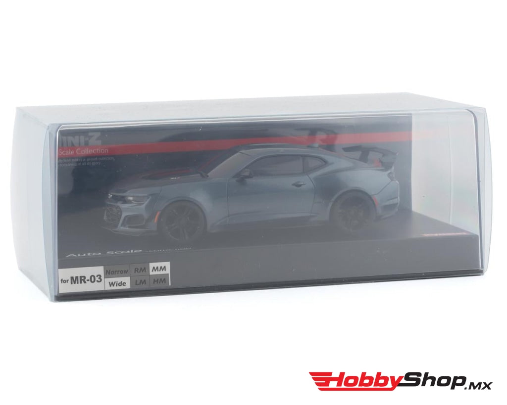 Kyosho - Mini-Z Asc Mr-03W-Mm Chevrolet Camaro Zl1 1Le Shadow Grey Metallic Body En Existencia