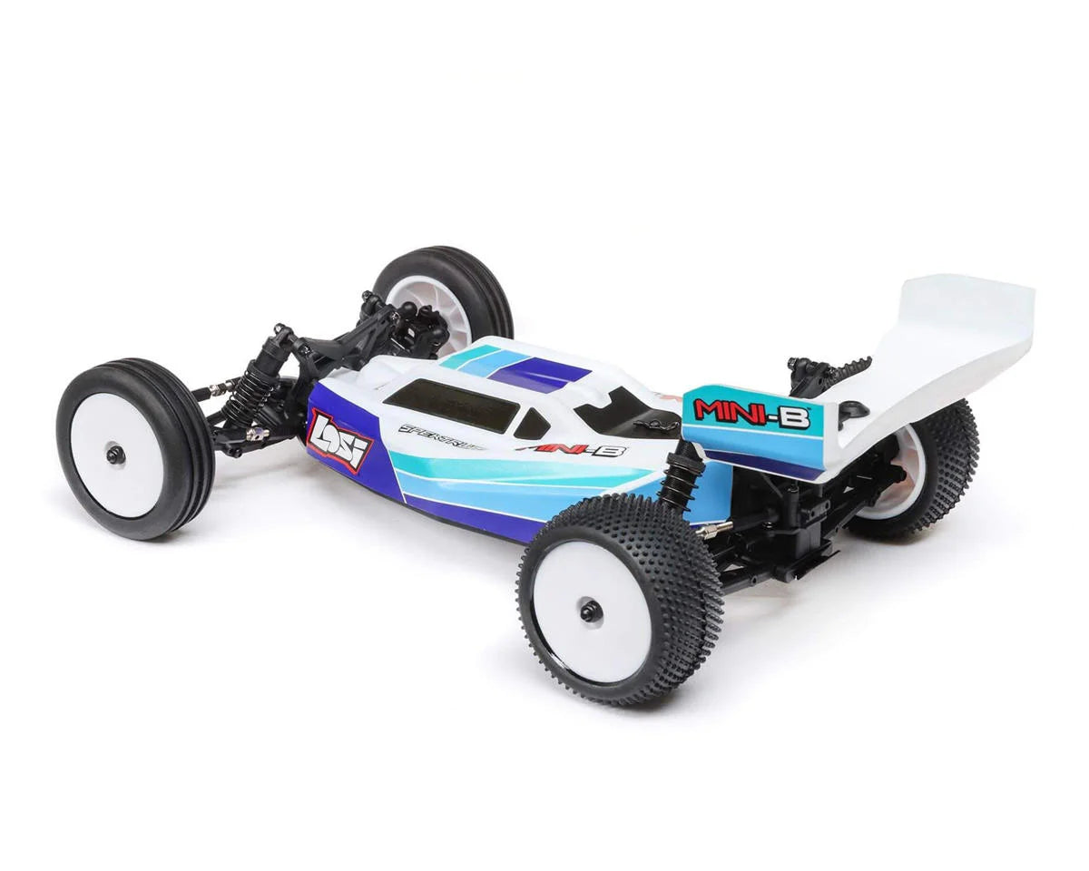 Team Losi - 1/16 Mini-B 2S 2WD RTR Brushless Buggy (Battery & Charger included), Blue