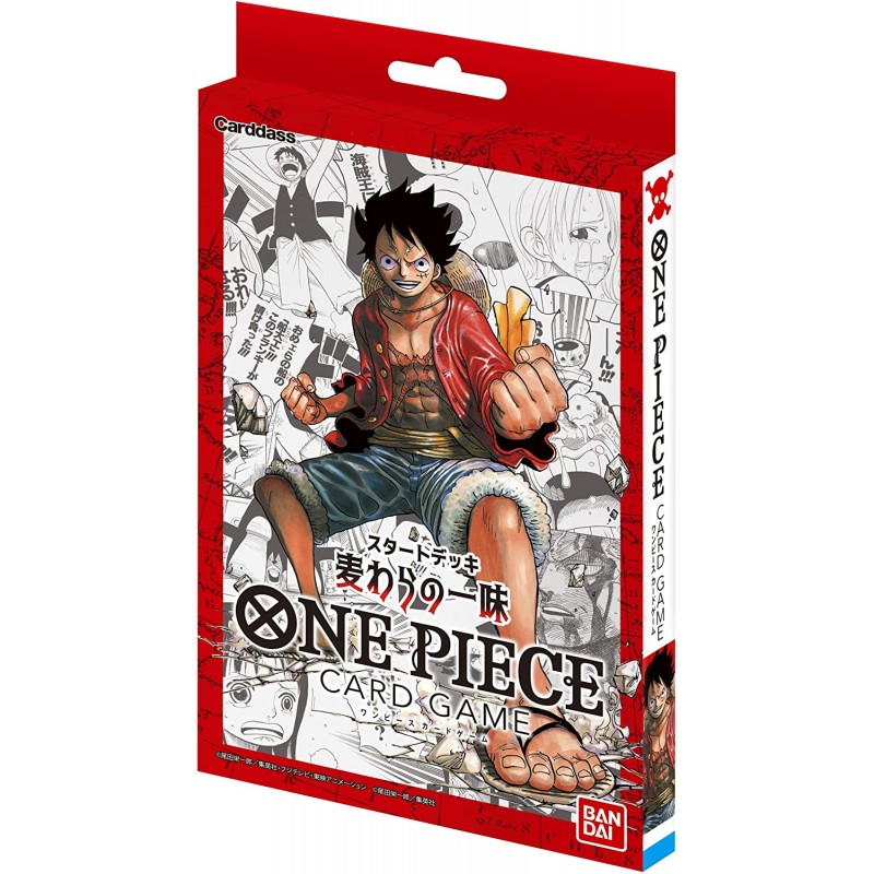 Bandai - One Piece Card Game Starter Deck ST-01 Straw Hat Crew en inglés