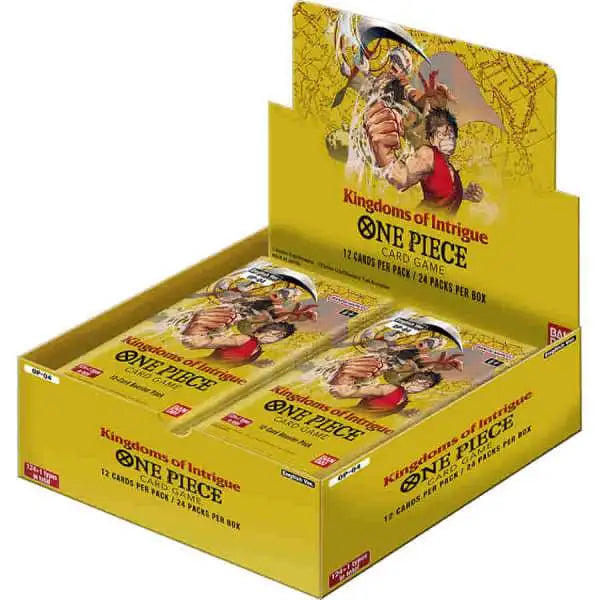 Bandai - One Piece Card Game: OP-04 Kingdoms of Intrigue (24 packs)