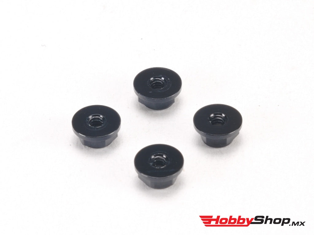 Pn Racing - Alm. 2Mm Flanged Wheel Lock Nut Black En Existencia