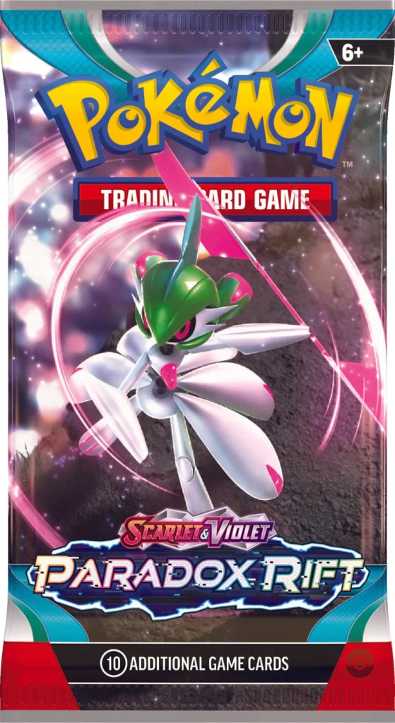 Pokémon Tcg: Scarlet & Violet / Paradox Rift - Sobre Con 10 Cartas Inglés En Existencia