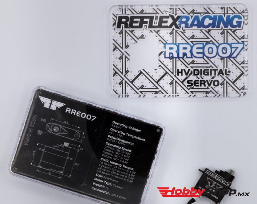 Reflex Racing - Rre007 Hv Mini Digital Servo En Existencia